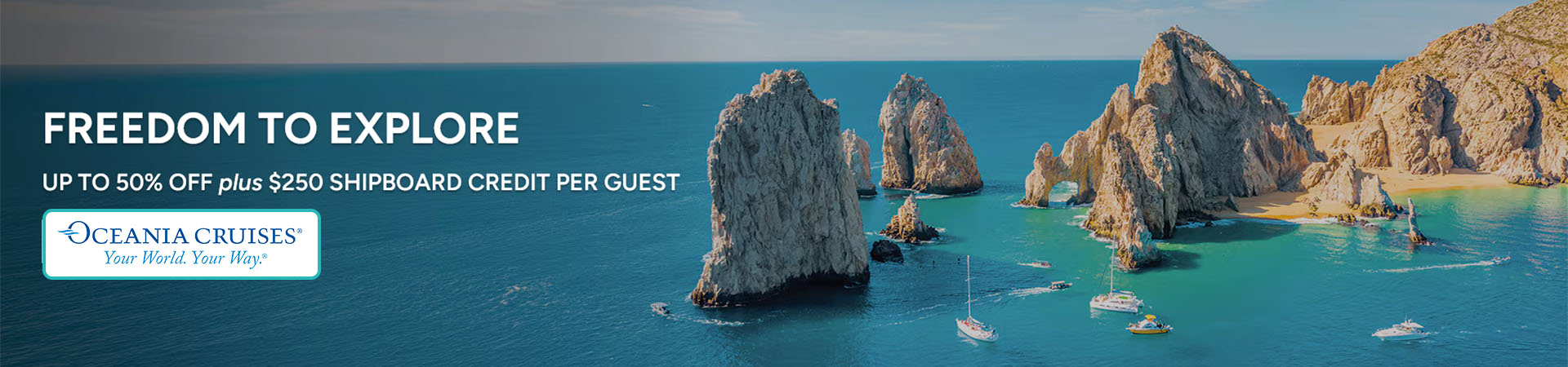 Oceania Cruises Freedom to Explore